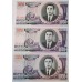 NORTH KOREA 2002 . FIVE THOUSAND 5000 WON BANKNOTES . CONSECUTIVE SIX